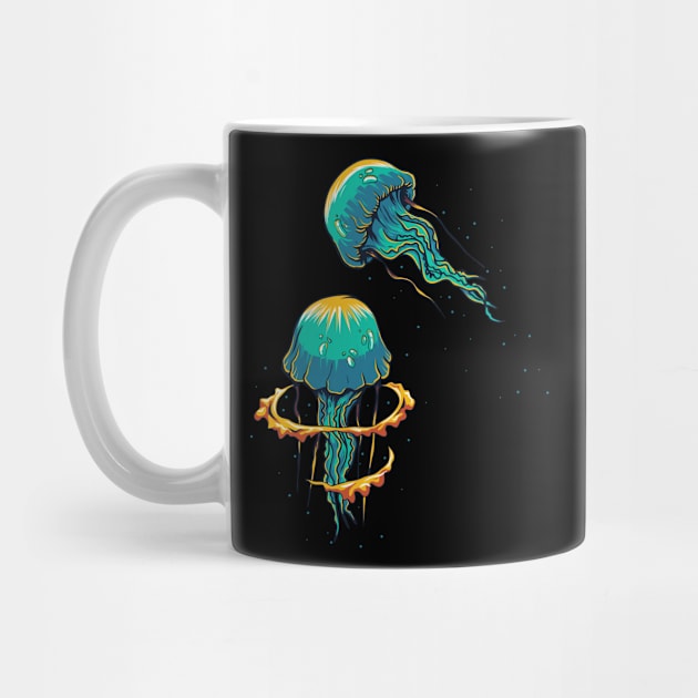 jellyfish illustration by Invectus Studio Store